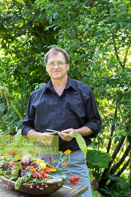 Portrait of florist: Wolfgang Berger