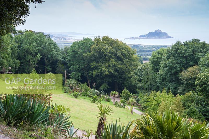 View from the garden to St Michael's Mount