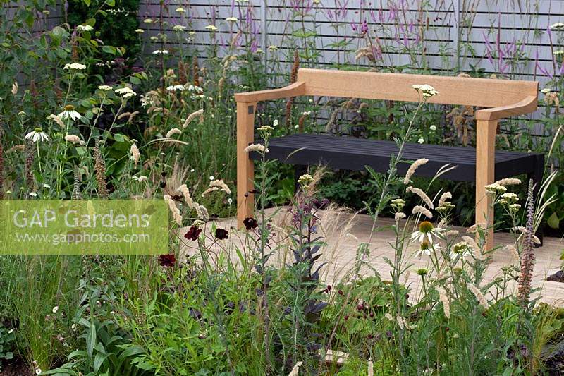 The Waiting List - Back to Back Garden, designed by Alison Galer. RHS Tatton Park Flower Show, 2016.
