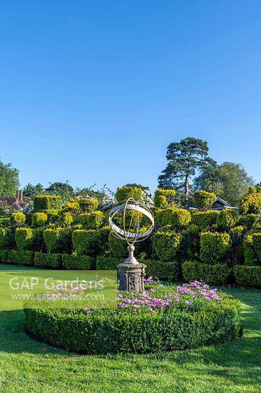 Chess Garden at Hever Castle, Kent, UK
