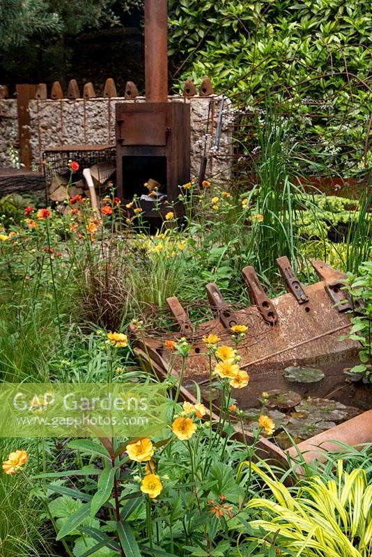 Walker's Forgotten Quarry' Garden, RHS Chelsea Flower Show 2019. 