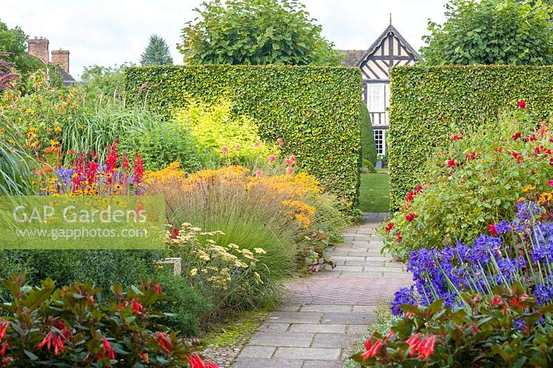 The Lanhydrock Garden, Wollerton Old Hall Garden, near Market Drayton, Shropshire, UK