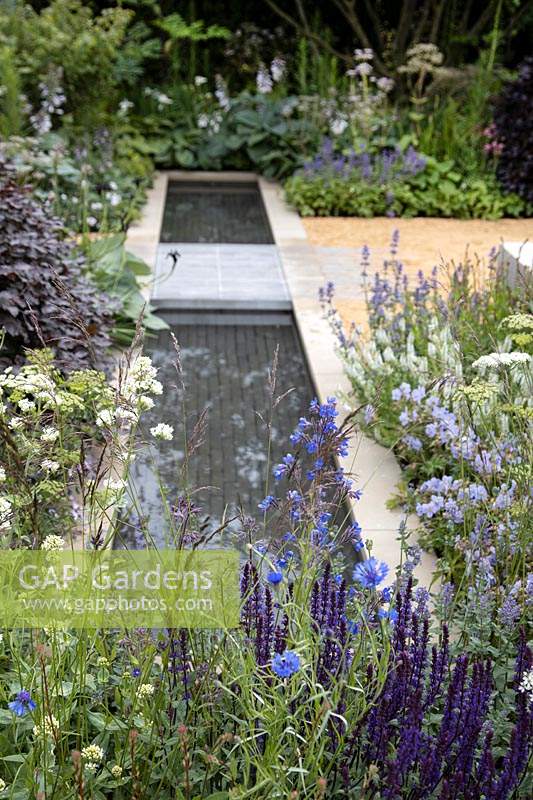 'The Wedgwood Garden' at RHS Chatsworth Flower Show, marking Wedgwood's 260th Anniversary - inspired by the vision of John Wedgwood, the founder of the RHS to create a 'homely and loveable space'. 