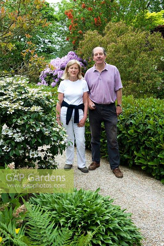 Kiftsgate Court Gardens - owners portraits 