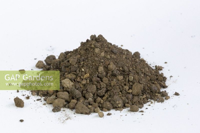 A sample of loamy clay soil 