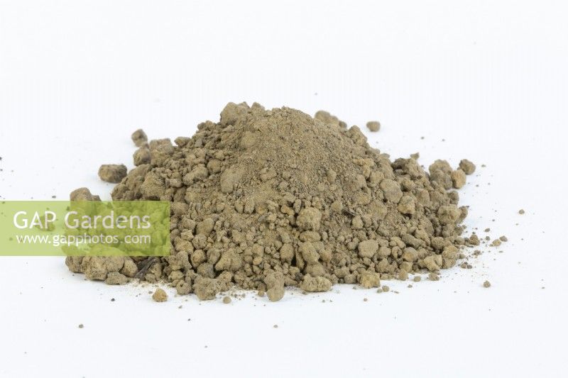 A sample of clay soil 
