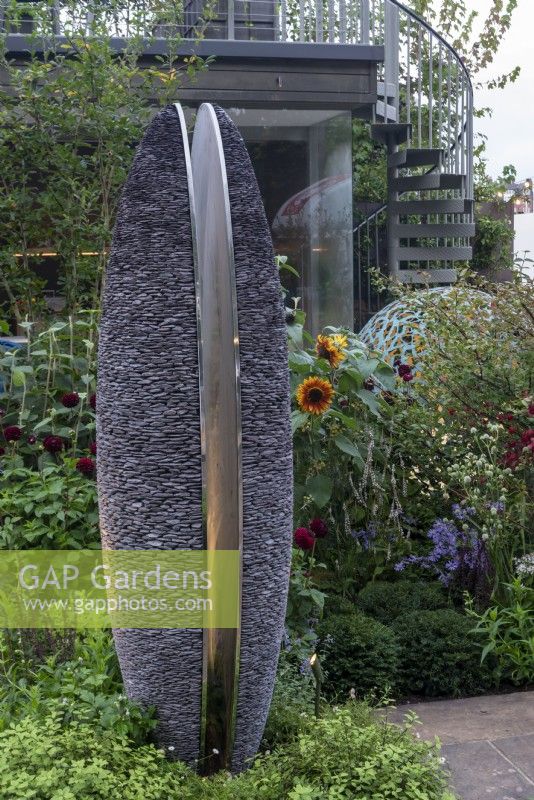 Slate Sentinel by David Harber at RHS Chelsea Flower Show 2021