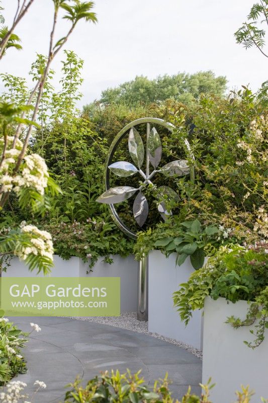 Perception Sculpture - The Cancer Research UK Legacy Garden, RHS Malvern Spring Festival 2022
