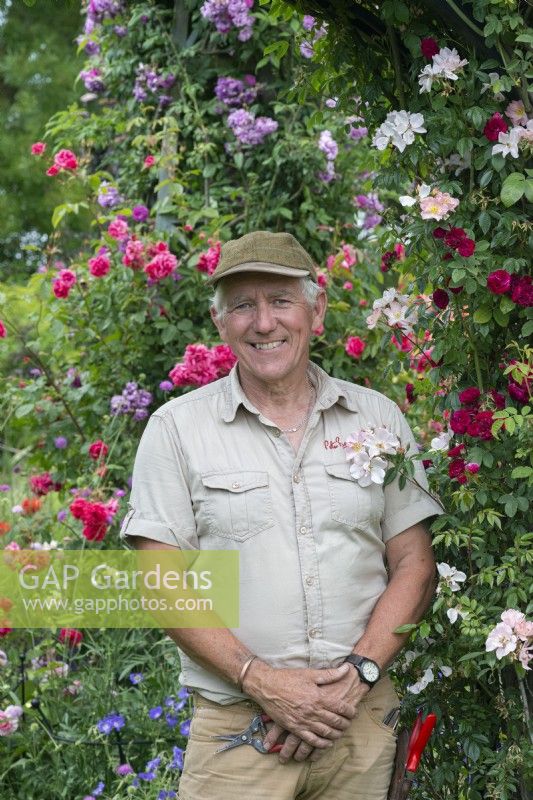 Ian Limmer, nursery manager at Peter Beales Roses.
