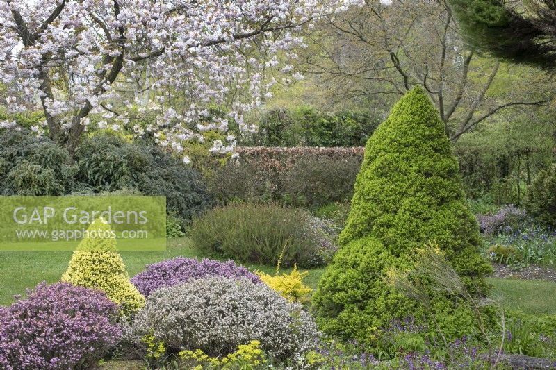 'A Rock Feature' at Barnsdale Gardens, April