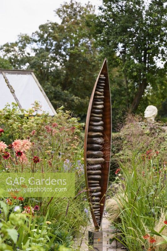 Seed Pod by Ted Edley in a September garden