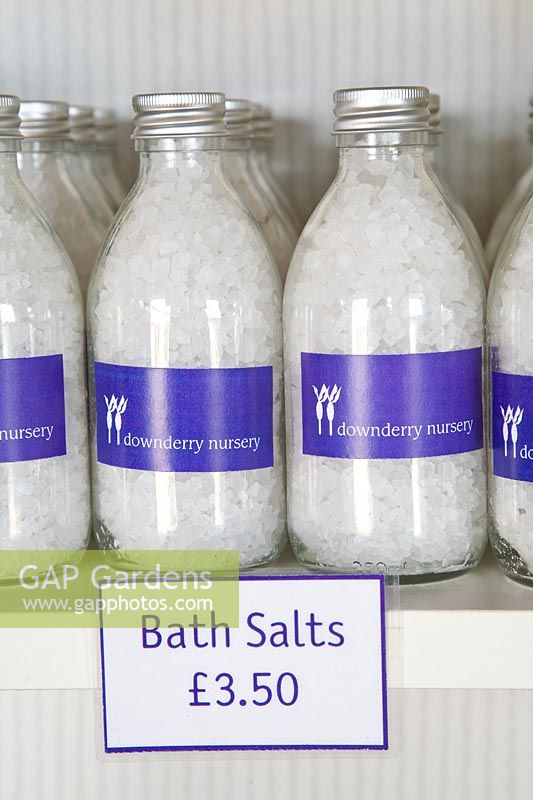 Bath salts, cosmetics 