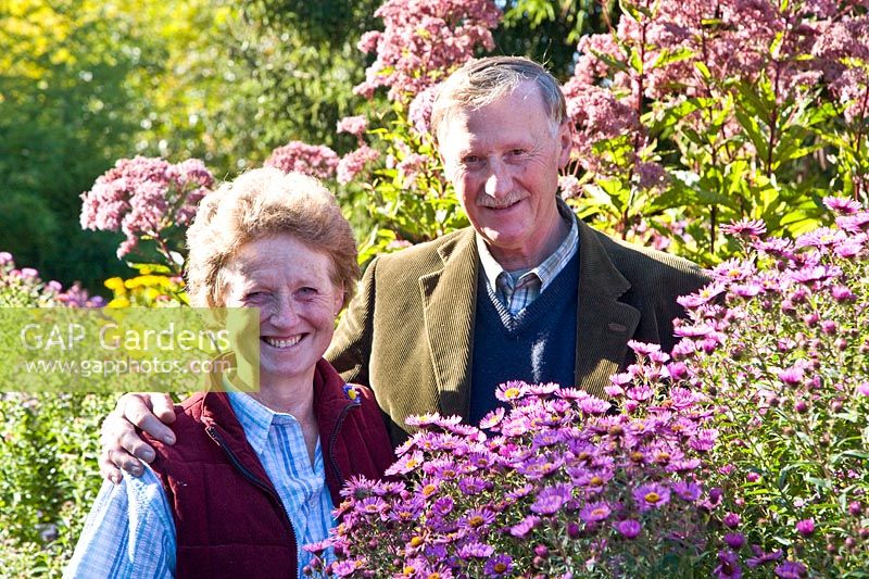 Garden owners, Meriel and Paul Picton 