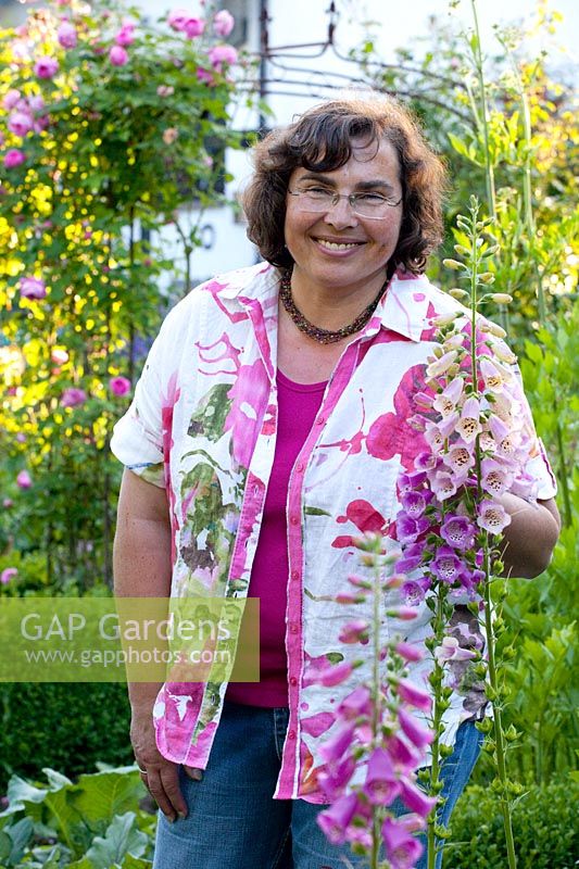 Garden owner, Petra Weege 