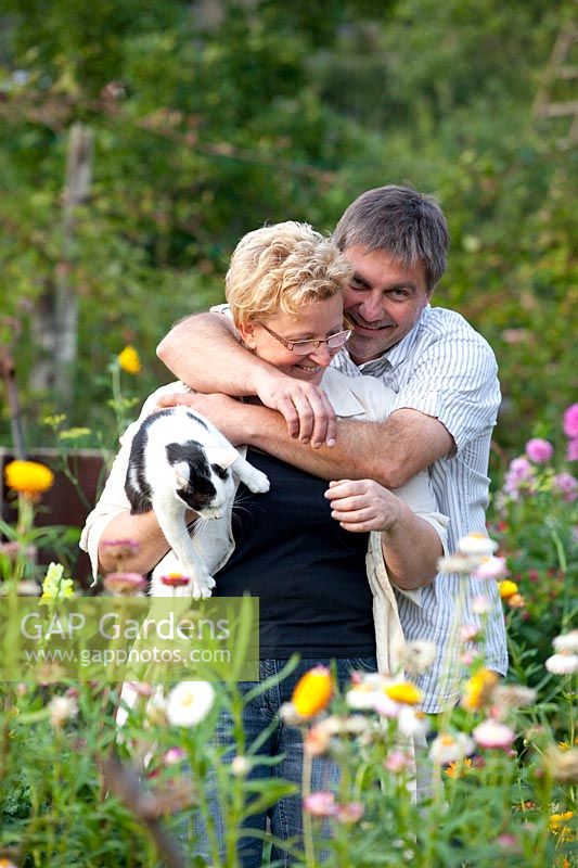Owner, garden owner, Susanne and Stefan Marx 