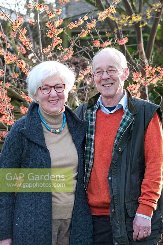 Garden owners, Cor and Maria van Bakel 