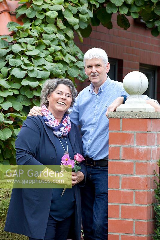 Garden owners, Beate Hommel-Althoff and Josef Althoff 