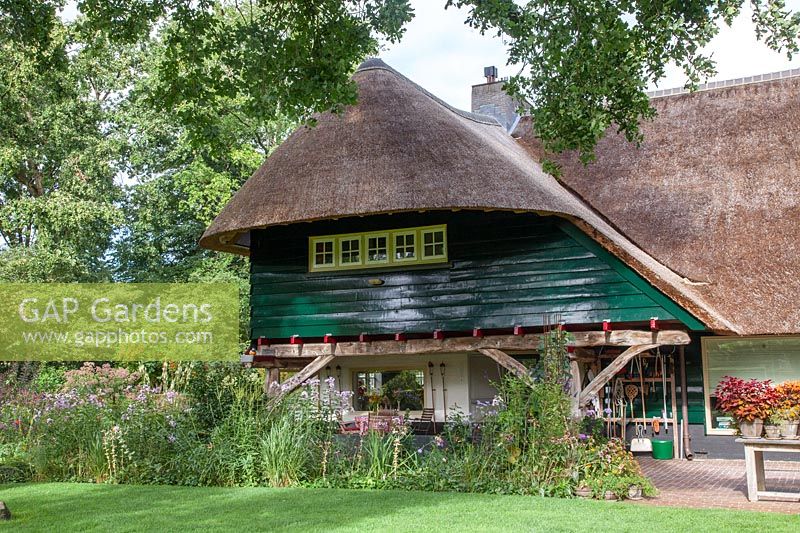 Thatched country house 
