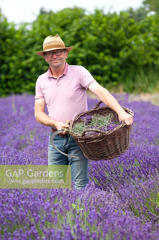 Gardening business owner Andreas Beine 