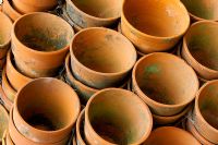 Old clay pots