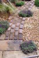 Stone path at 'A Fisherman's Garden'  Chelsea FS 2005