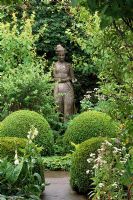 Statue in The Dillon's Garden in Dublin
