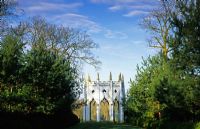 Gothic temple at Painshill in Surrey 
