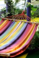 Striped hammock