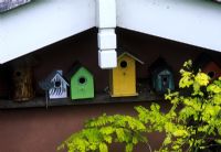 Decorative bird boxes