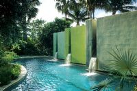 Swimming pool with tropical setting - Key West

