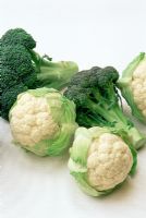 Cauliflower and Brocolli