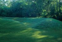 Lawn mounds - The Longhouse Reserve, USA