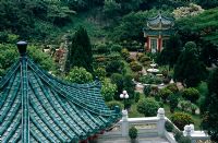 Tiger Balm Gardens, Hong Kong, South East Asia. Officially known as the Aw Boon Haw gardens named after the man responsible for building them in 1935 who made his fortune from the 'Tiger Balm' cure-all medication.