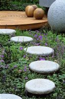 Spring loaded stepping stones - Chelsea