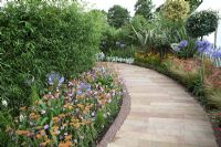 Tha Croft Spot Secret Garden designed by David Domoney at The RHS Hampton Court Flower Show 2008