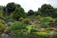 The Rock Garden Landscape - Edinburgh Botanical Gardens, Scotland