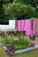 Shades of Barragan Garden - Hampton Court Flower Show 2008