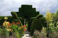 Topiary at Great Dixter, East Sussex
