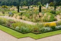 The Italian Gardens at Trentham in late summer, designed by Tom Stuart Smith