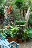 Smallest garden in the NGS at 20ft x 18ft - 28 Kensington Road, St.George, Bristol