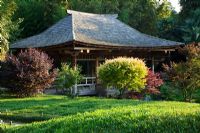 The Japanese Garden and The Red Pheonix Pavillion - Dragon Valley, La Bambouseraie de Prafrance, France