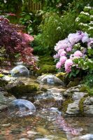 Echoes of Japan in an English Garden, Sponsorsed by Barakura English Garden, TV Kanagawa Inc, Asahi Breweries, All Nippon Airways Co Ltd, Daikanen - RHS Chelsea Flower Show 2009 