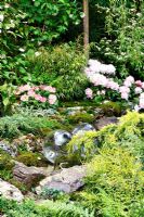 Echoes of Japan in an English Garden, Sponsorsed by Barakura English Garden, TV Kanagawa Inc, Asahi Breweries, All Nippon Airways Co Ltd, Daikanen - RHS Chelsea Flower Show 2009 