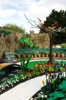 Paradise in Plasticine Garden - Special letter winner for Urban Garden at RHS Chelsea Flower Show 2009