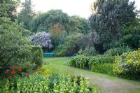 The walled gardens at Castle Kennedy Gardens, Stranraer, Scotland
