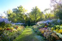 Herbaceous borders, Dumbarton Oaks, Washington DC