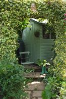 Shed and garden chair