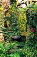 The Lion Grotto - Dewstow Gardens and Grottoes, Caewent, Monmouthshire