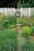 The Herb Garden at Crowe Hall, Bath
