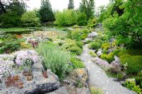 Rock Garden at Cambridge Botanic Gardens